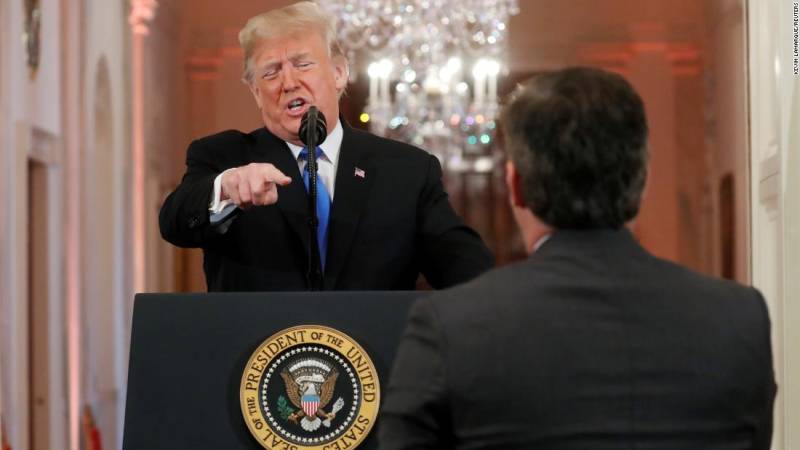CNN sues Trump administration over reporter ban