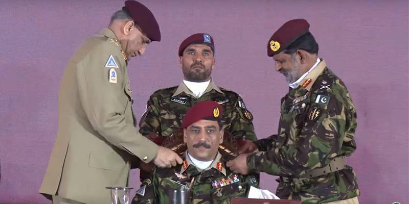 Maj Gen Abid Rafiq installed as first colonel commandant of SSG