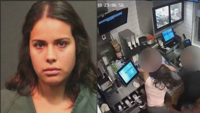 VIDEO: Woman assaults McDonald's manager for not giving KETCHUP