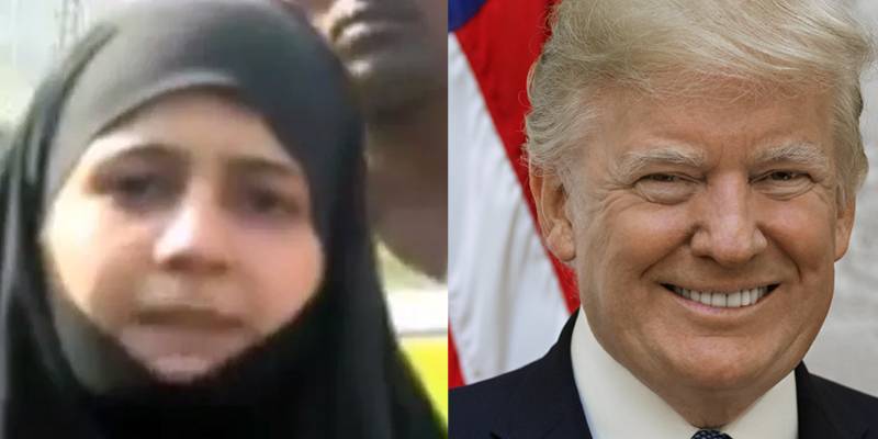 A Pakistani girl claims to be Donald Trump's daughter