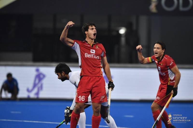Belgium knock Pakistan out of Hockey World Cup 2018