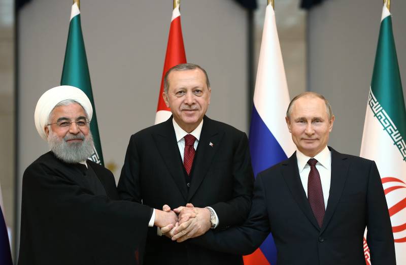 Russia to host Putin-Erdogan-Rouhani summit on Syria