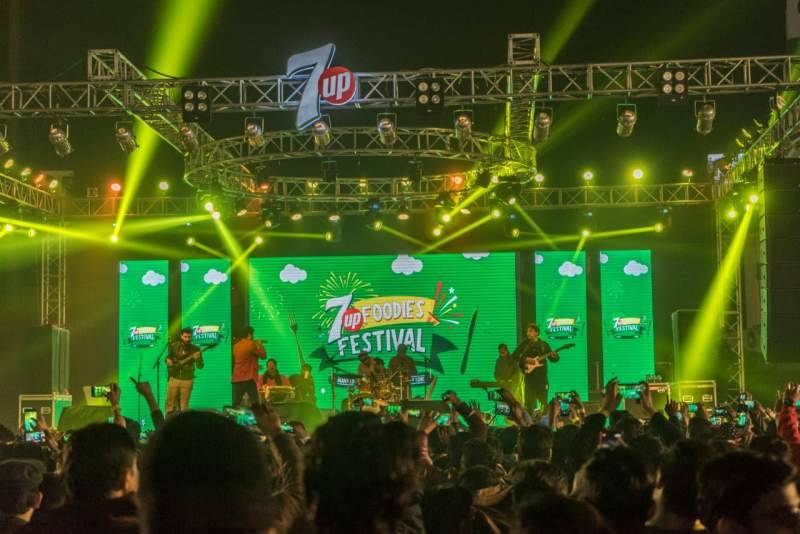 7UP Foodies Festival was absolutely LIT at Gujarnwala and Sukkur