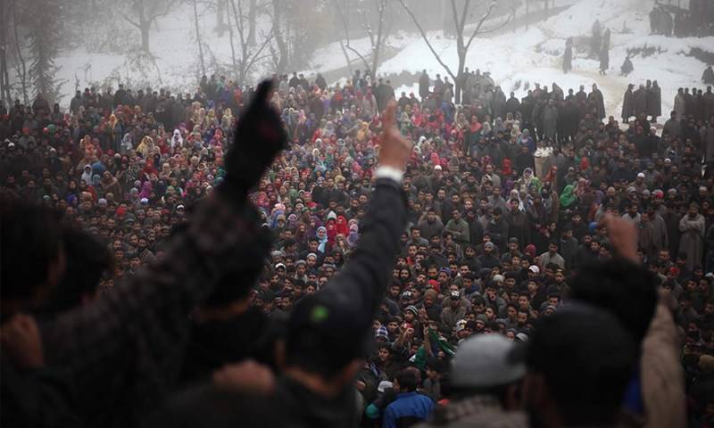 Kashmiris observe right to self-determination day