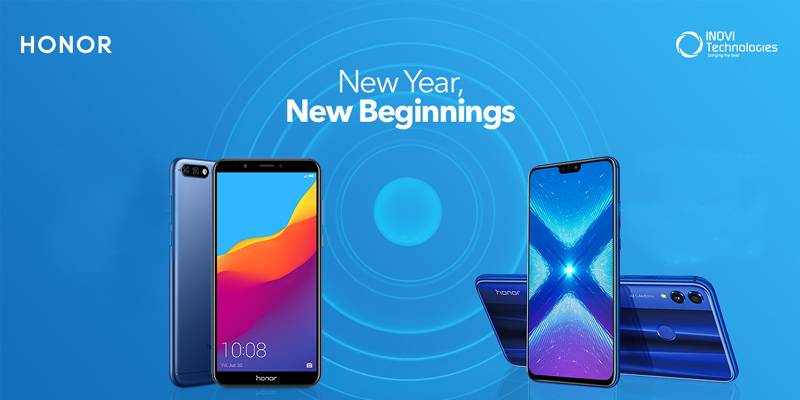 New Year - New Surprise: Honor slashes 7C , 8X smartphone prices in Pakistan