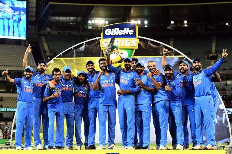 India defeat Australia to win ODI series