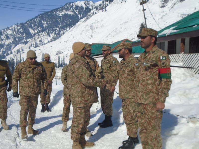 Lt-Gen Bilal Akbar visits various sectors at LOC