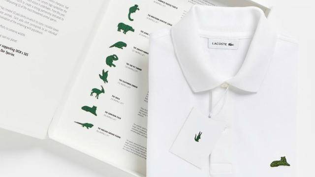 Lacoste replaces crocodile logo with these 10 endangered species