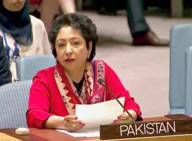 Maleeha Lodhi meets top UN leaders, calls for de-escalation, Kashmir solution