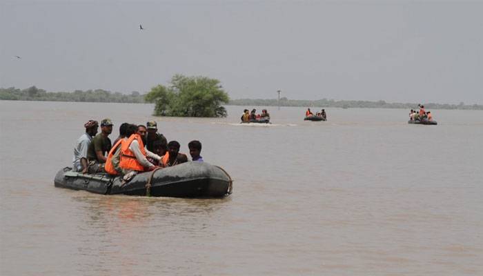 Pakistan Navy rescues stranded civilians in flood-hit Balochistan areas
