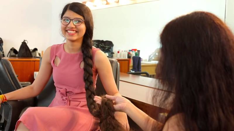 Meet Nilanshi Patel: The 'real-life Indian Rapunzel' with 170 cm long hair