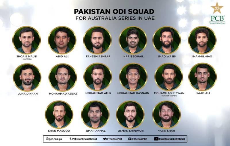 Shoaib Malik to captain Pakistan against Australia in ODI series, announces PCB