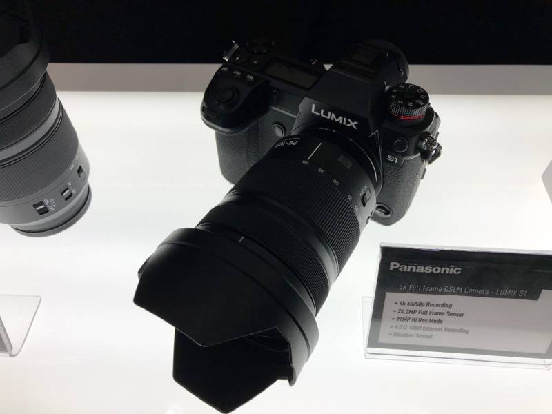 Panasonic’s long-awaited LUMIX S Full-Frame Mirrorless Cameras make Middle East debut at CABSAT 2019