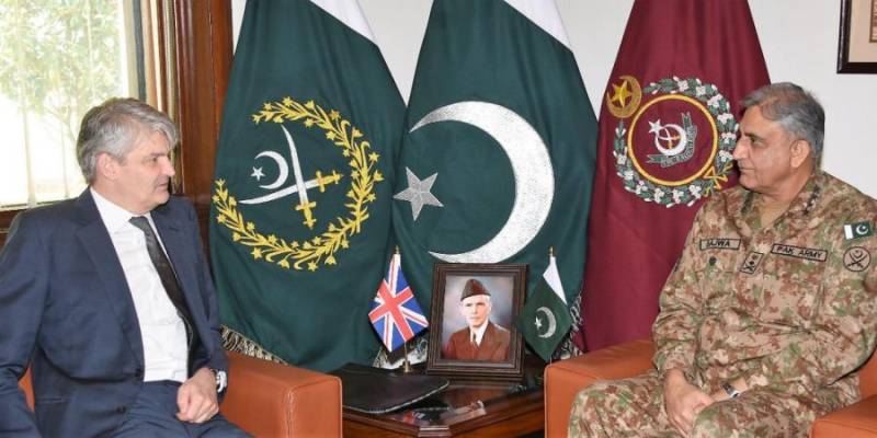 UK lauds Pakistan's positive role for regional peace, stability