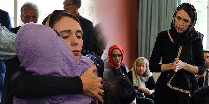 PM Ardern visits Wellington's Mosque to express solidarity with Muslims community in NZ