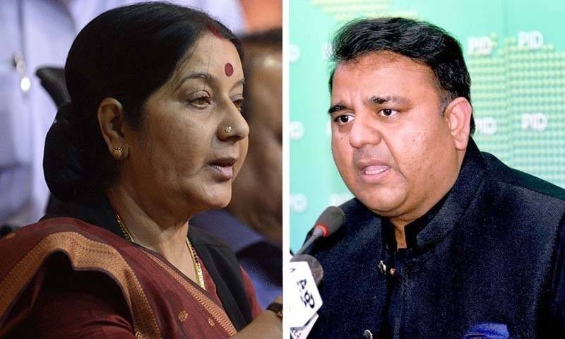 Fawad Chaudhry claps back at Sushma Swaraj over tweet on forced conversion of Hindu sisters