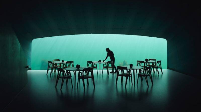 World's biggest underwater restaurant opens in Norway