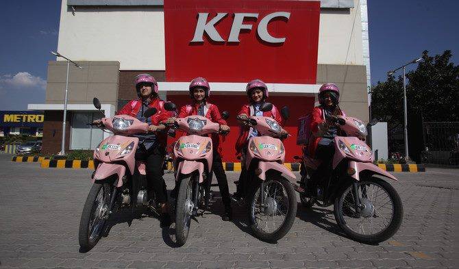 Dame Riders-Pakistan's first all-women food delivery workers are breaking stereotypes