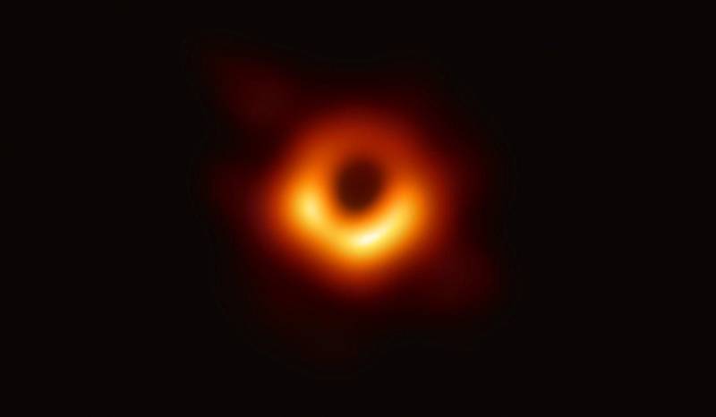 First ever image of black hole comes to light