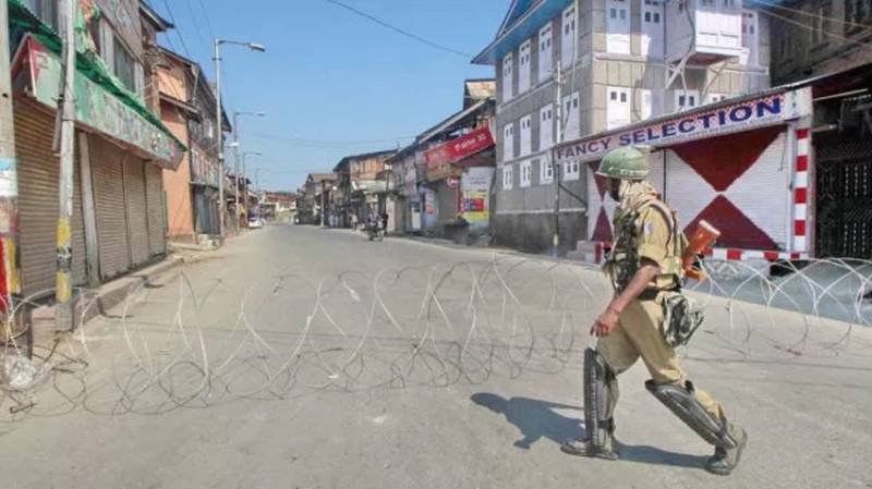 Complete shutdown in Occupied Kashmir over so-called Indian elections