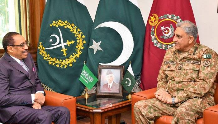 COAS Gen Bajwa, Saudi assistant minister for defence discuss regional security