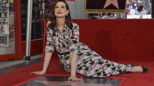 Anne Hathaway to be honored with Walk of Fame star