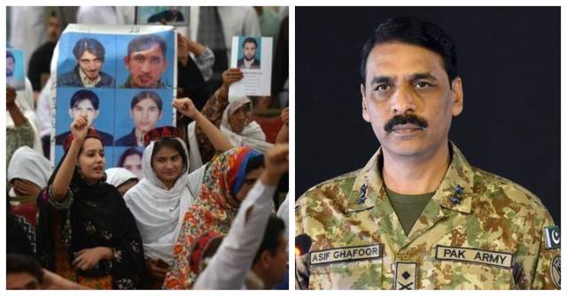 Our hearts beat with the families of every missing person, says DG ISPR