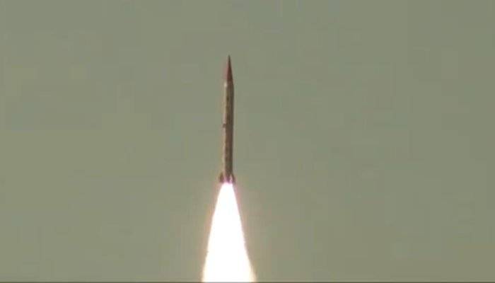 Pakistan successfully tests fire ballistic missile Shaheen-II