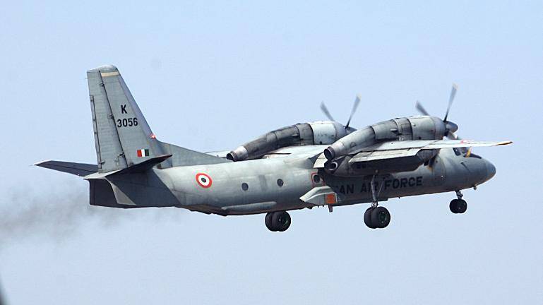 Indian Air Force plane with 13 on board goes missing