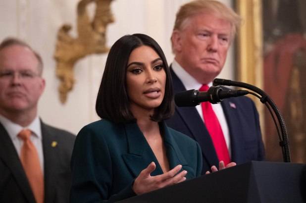 What is Kim Kardashian doing at the White House again?