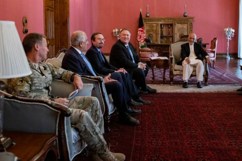 Secretary Pompeo lands in Kabul unannounced ahead of Afghan peace talks