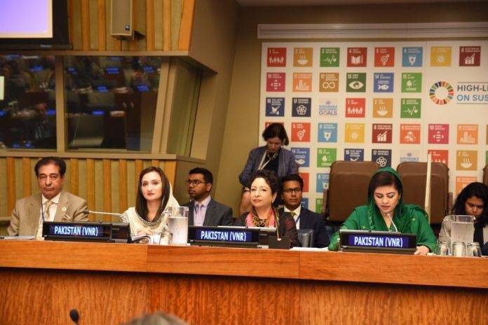 Pakistan presents progress report on its anti-poverty development plans to UN