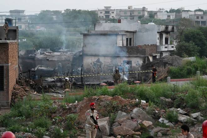 At least 17 martyred after Pak Army aircraft crashes in Rawalpindi