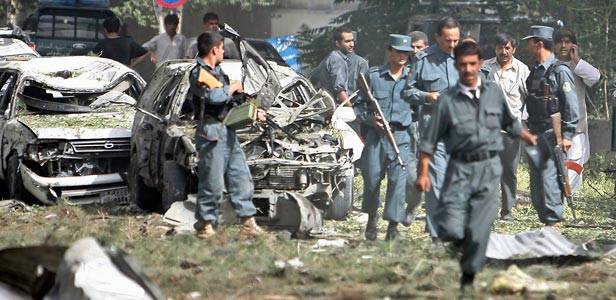 At least 95 injured in car bomb attack on Kabul police HQ