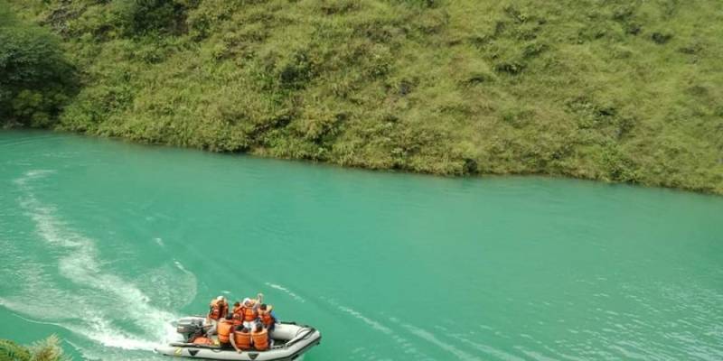 Beautiful Samundar Katha Lake is the place to visit these days
