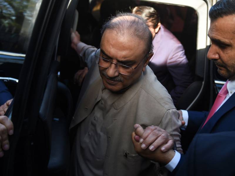 Zardari shifted to PIMS for medical check-up