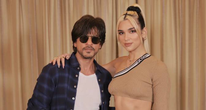What a charming and beautiful lady: SRK meets Dua Lipa ahead of her Mumbai concert