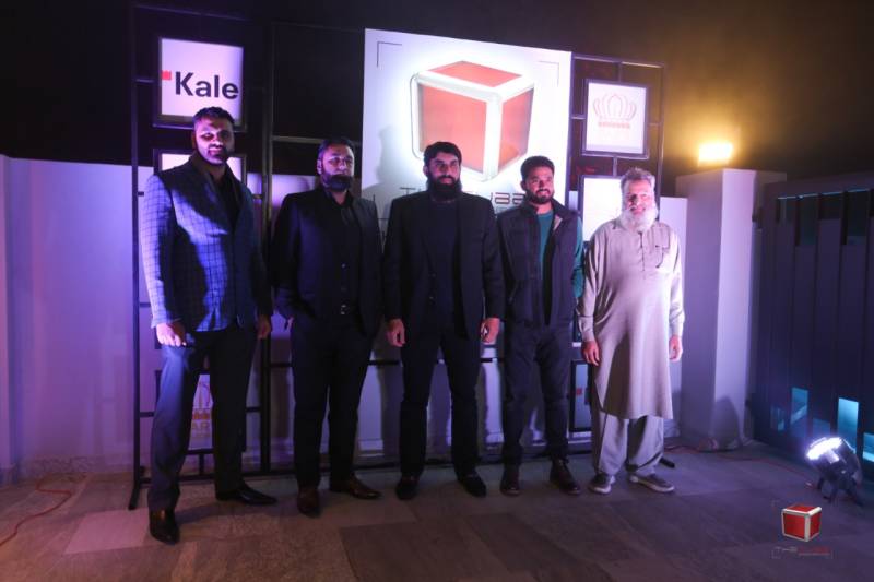 Azhar, Misbah,Babar,Imad and Shan attend The Cube Design Service's networking event