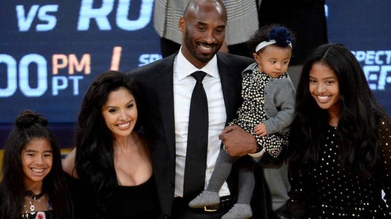 Vanessa Bryant pays tribute to husband Kobe Bryant and daughter Gianna