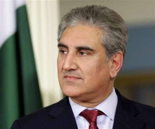 FM Qureshi represents Pakistan in signing ceremony of US-Afghan Taliban peace agreement today