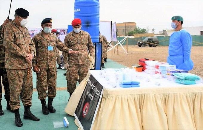 Army chief in Balochistan to inspect border security, relief efforts for COVID-19
