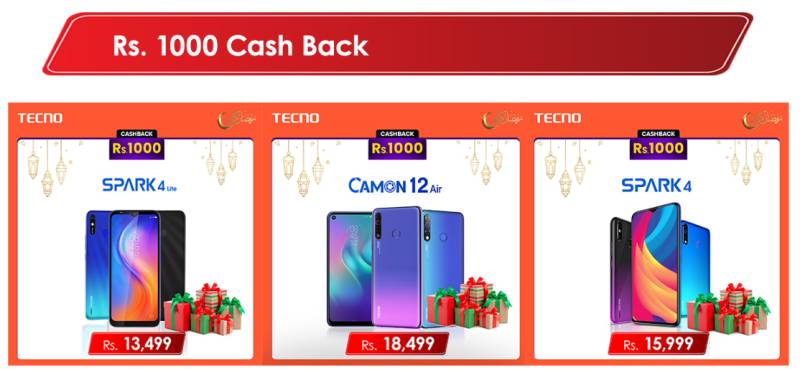 Tecno holds the 1st round of its Ramadan Activity “100 Million Discount Offer”