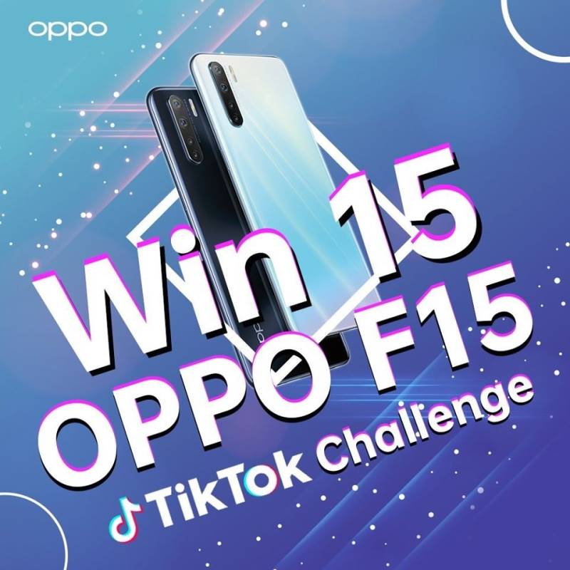 Groove on #HowFastYouCanBe OPPO F15 beats on Tiktok and Win OPPO F15
