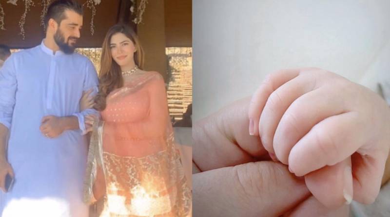 Hamza Ali Abbasi, Naimal Khawar Khan blessed with a baby boy