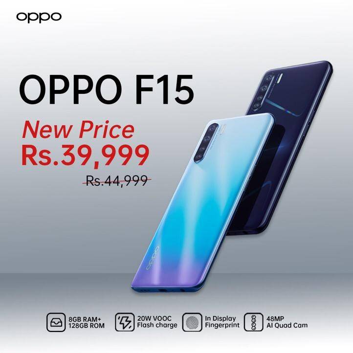 OPPO F15 with its amazing features is irresistible for all gamers