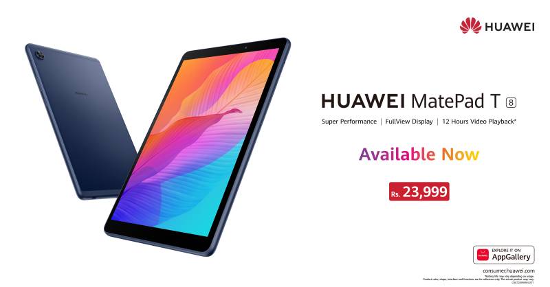 With unrivalled, affordable performance new Huawei MatePad T 8 goes on sale