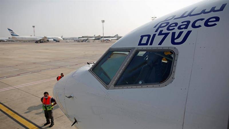 First-ever Israeli commercial flight lands in UAE after US-brokered deal