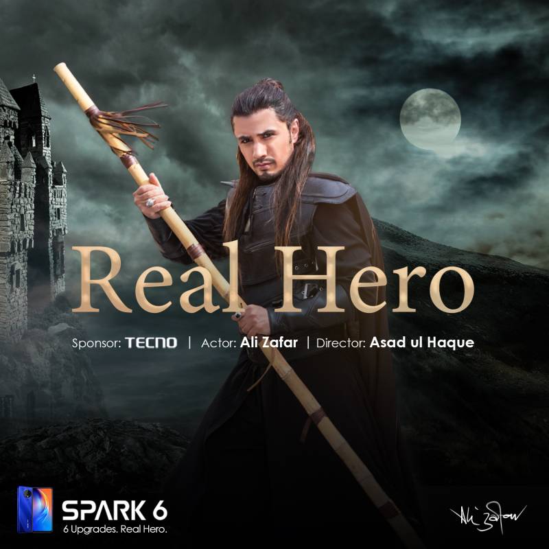 “TECNO appointed the REAL HERO, Ali Zafar, as the ambassador of Spark 6”