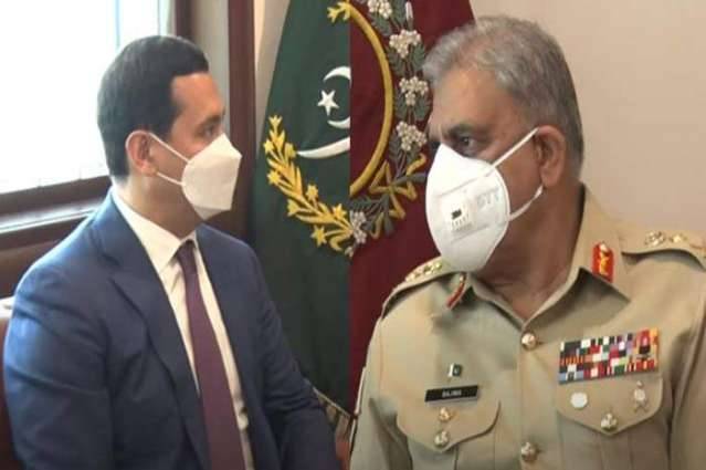 Uzbekistan's deputy PM calls on Pakistan Army chief at GHQ – VIDEO