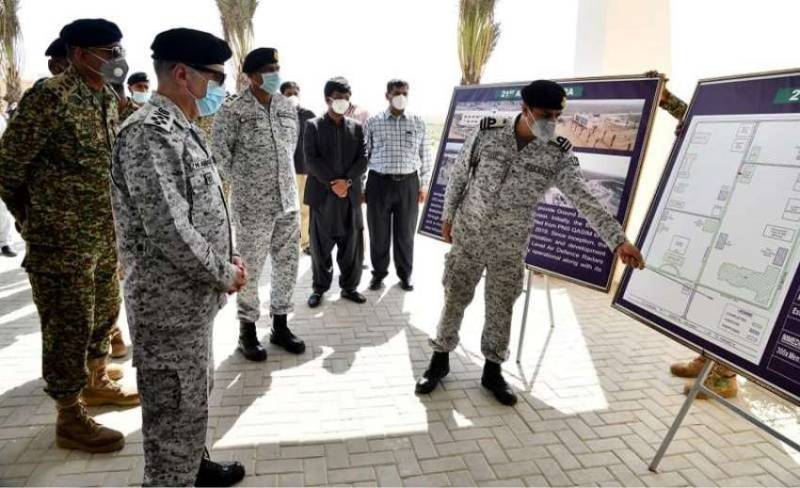 Pakistan Navy chief visits new installations in Balochistan